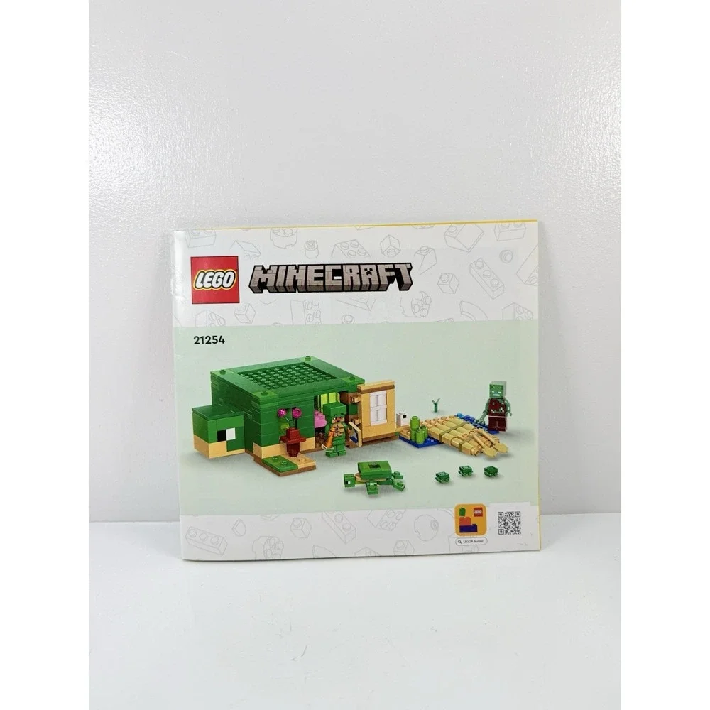 Lego Minecraft Instructions Manual Book Only - Set 21254